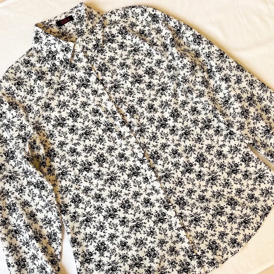 شومیز گلدار