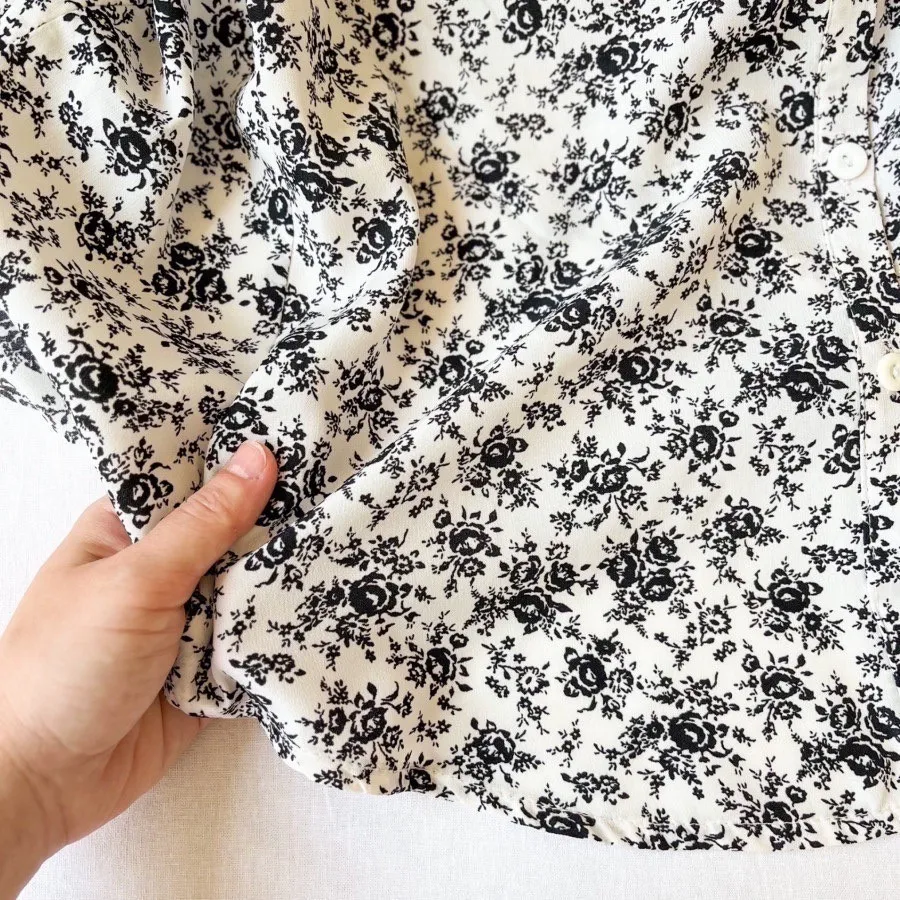 شومیز گلدار