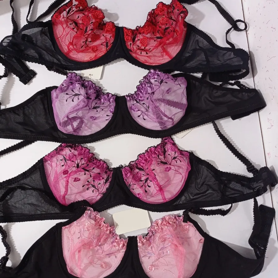 سوتین گیپور گلدوزی