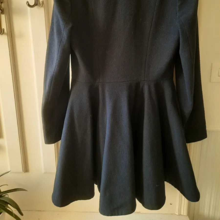 پالتو سرمه ای رنگ