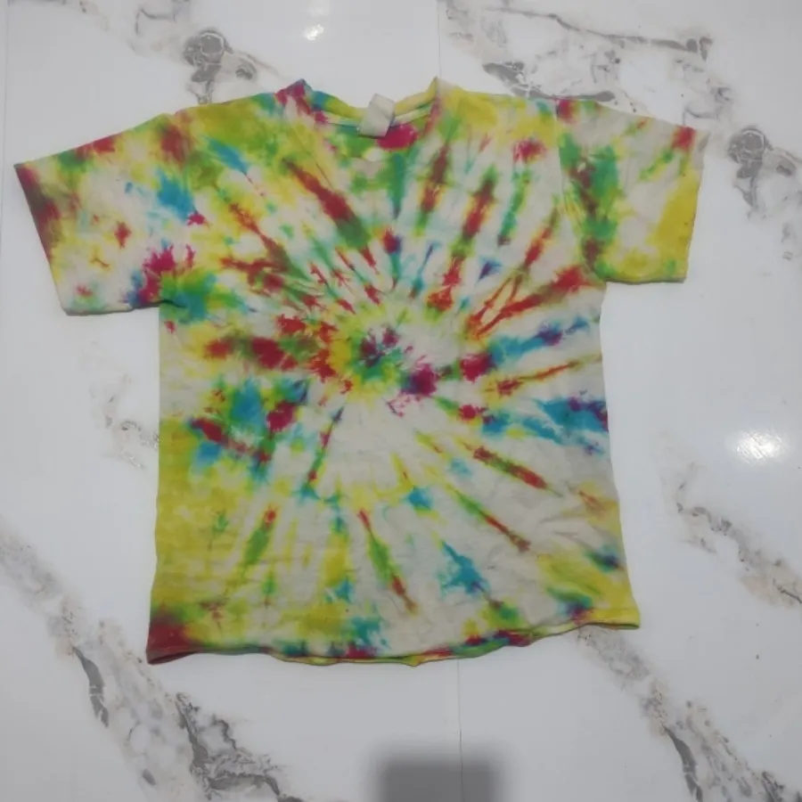 تیشرت آبرنگی خارجی نخپنبه