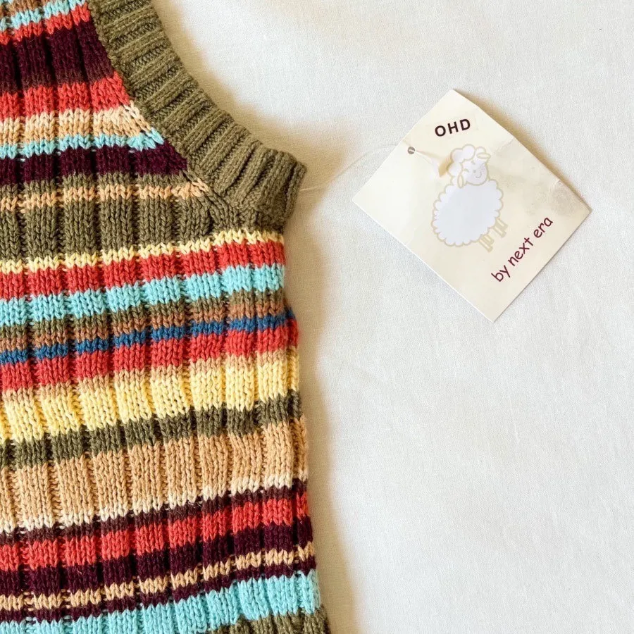 جلیقه بافت وینتیج