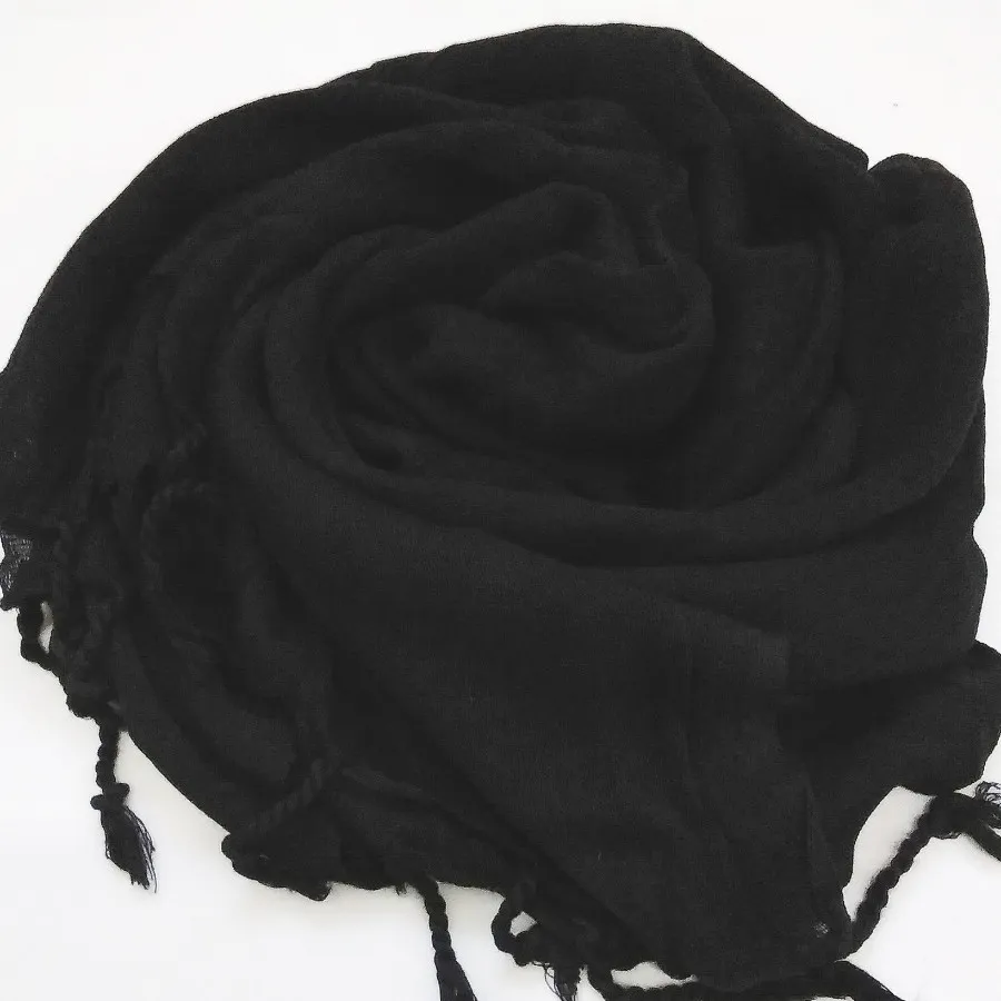 شال نخی مشکی