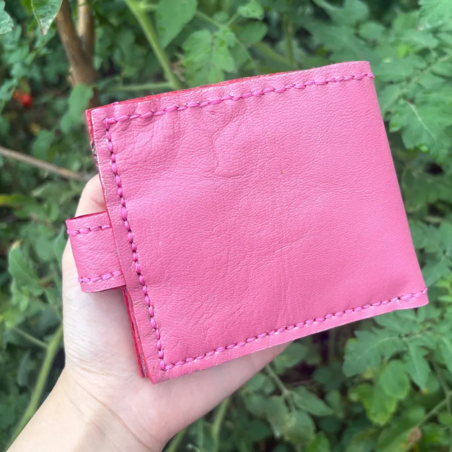 کیف پول چرم دست دوز