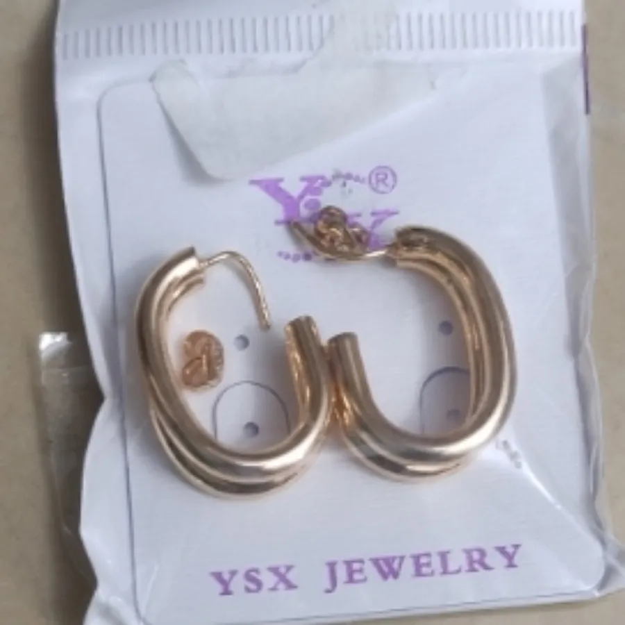 گوشواره برندYsx کپی طلا