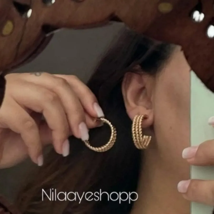 گوشواره کپی طلا برندYSX