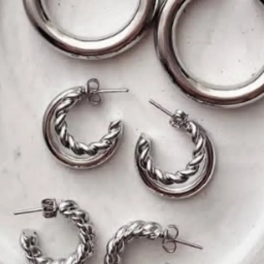 گوشواره برند YSX کپی طلا