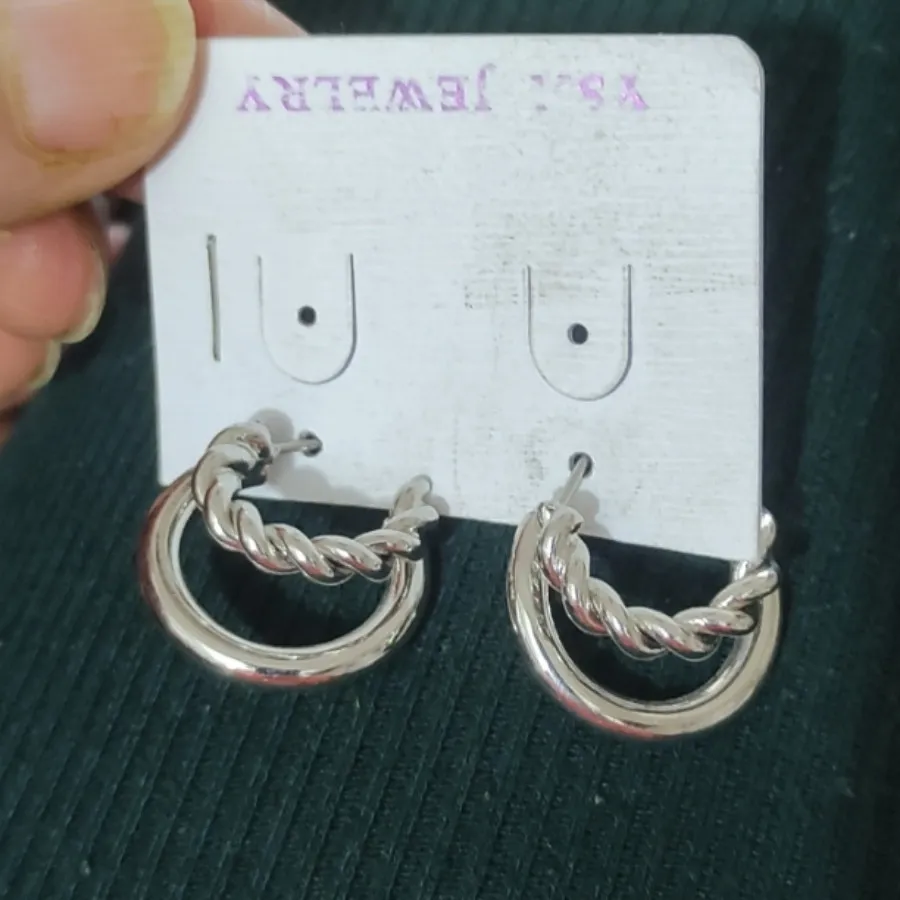 گوشواره برند YSX کپی طلا