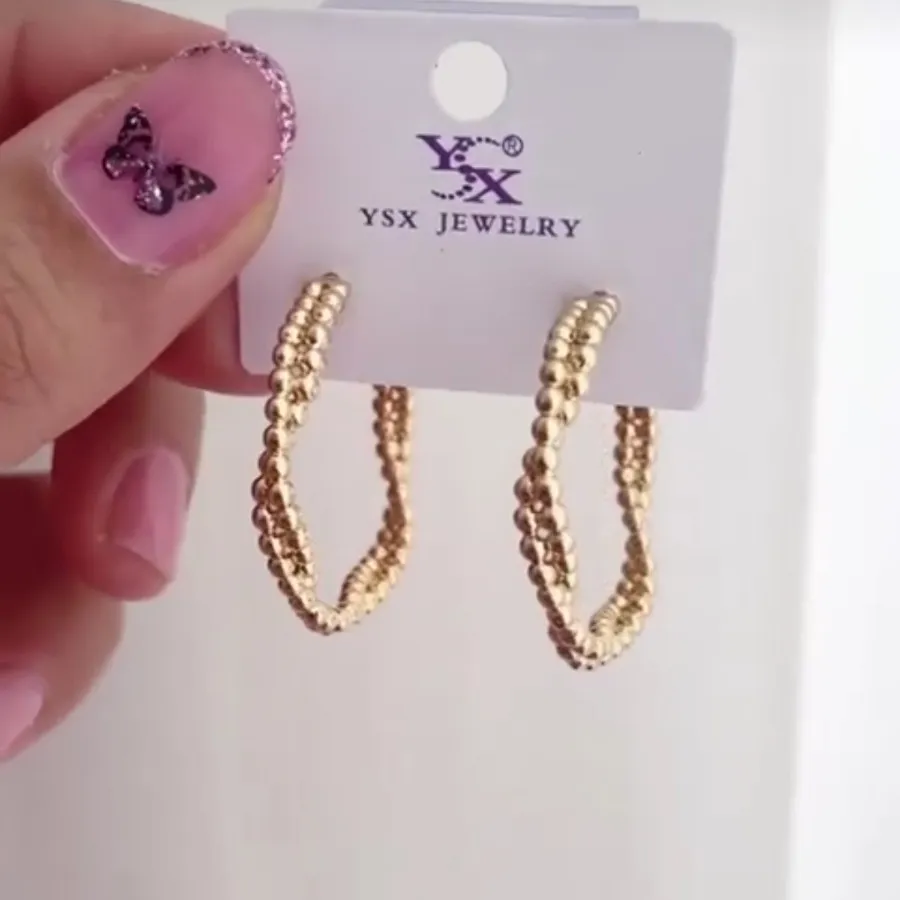 گوشواره کپی طلا برندYSX