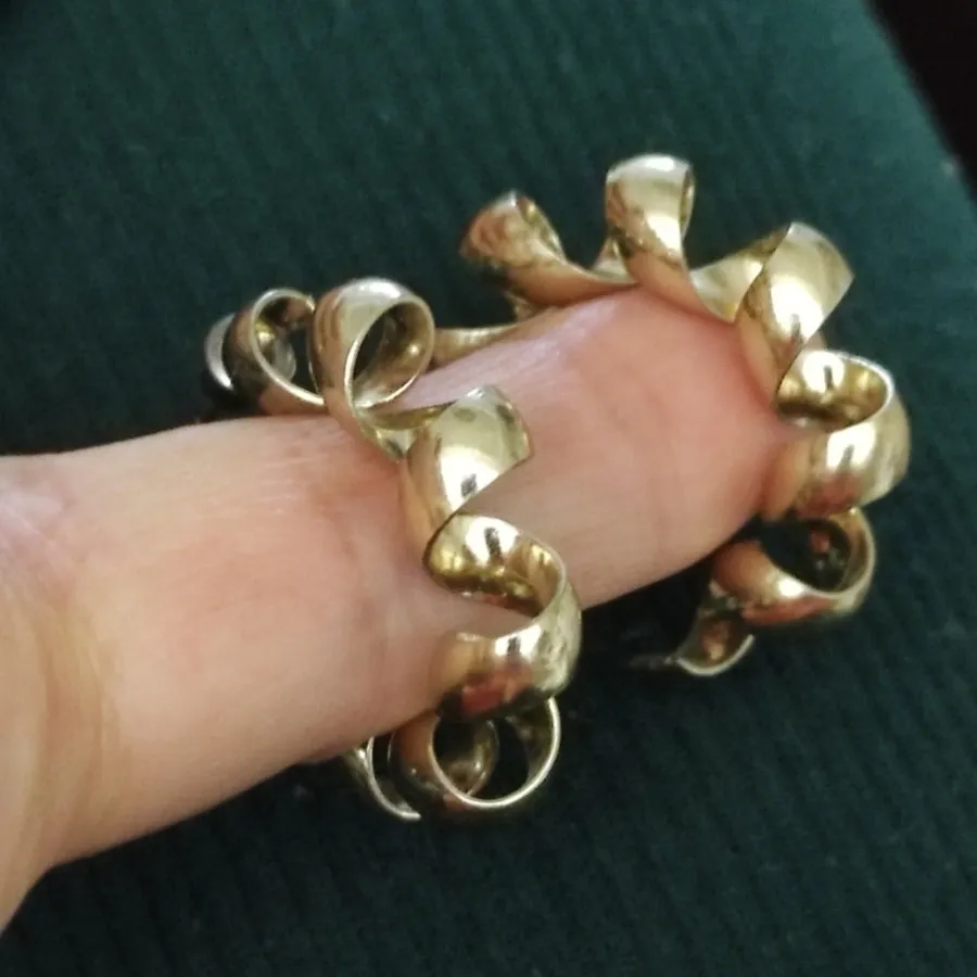 گوشواره زیبا کپی طلا