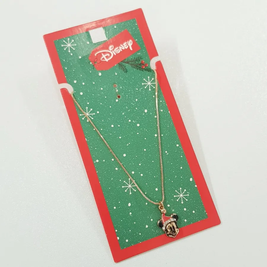 گردنبند طلایی آویز میکی