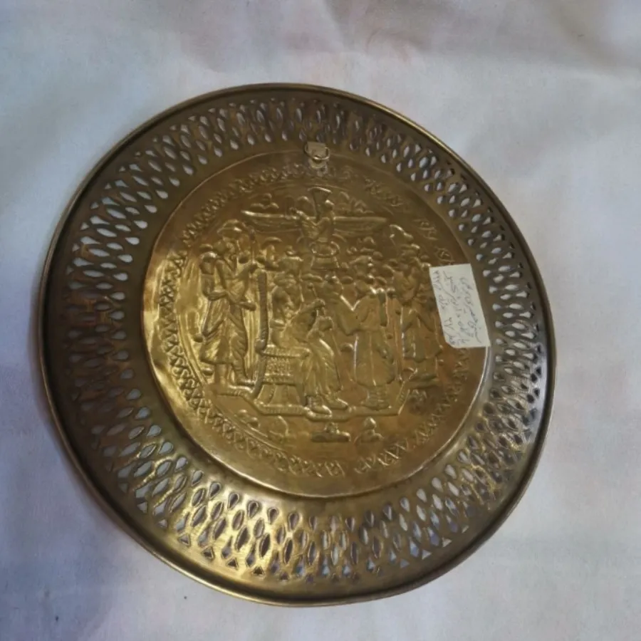 سینی برنجی آنتیک