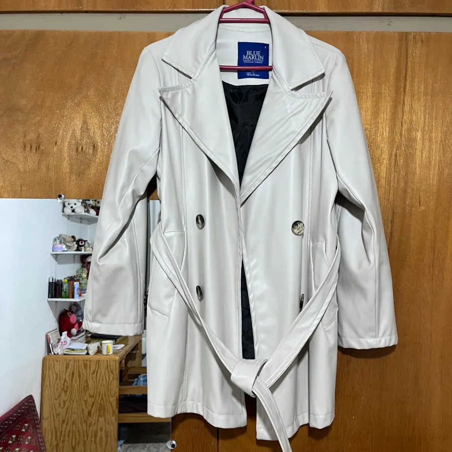 کت چرم استخوانی