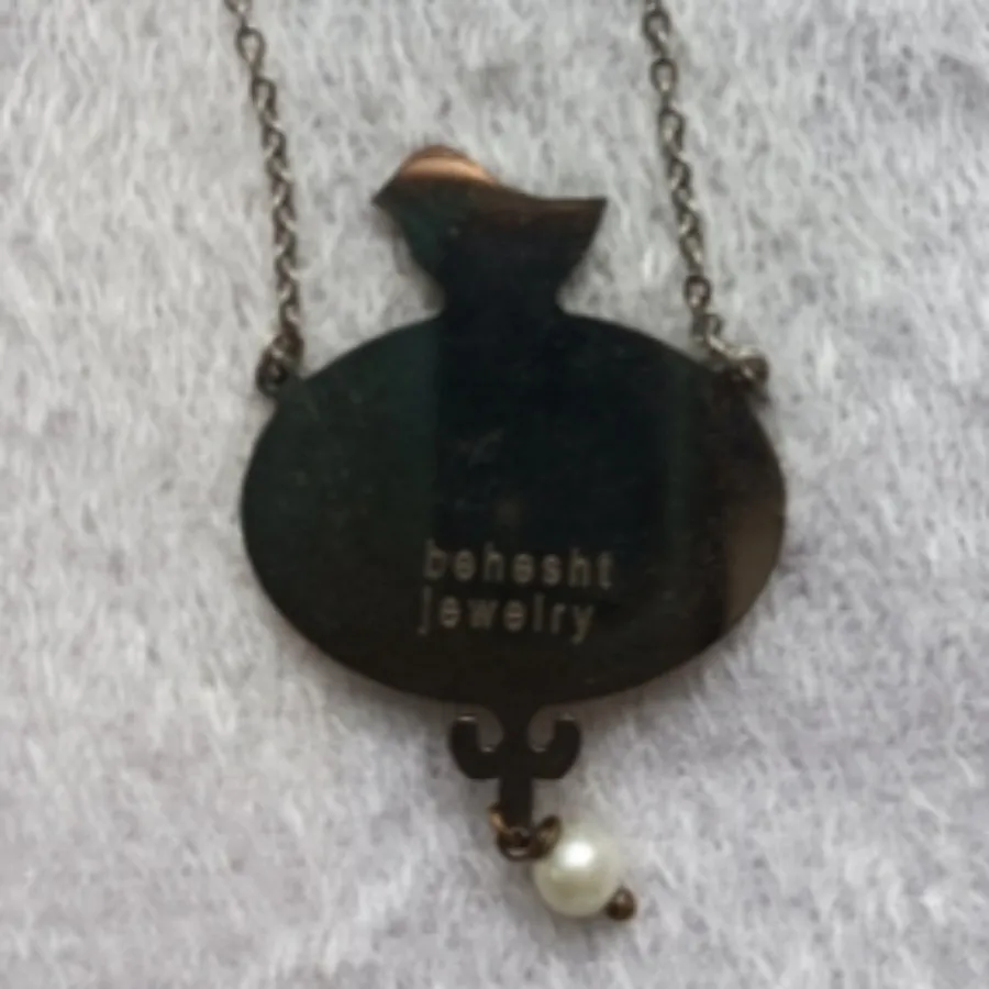 دوگردنبند استیل مارک بهشت