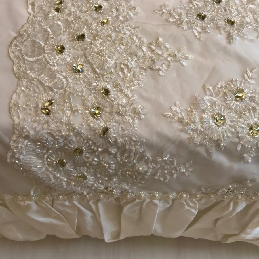 روتختی سفید عروس دانتل