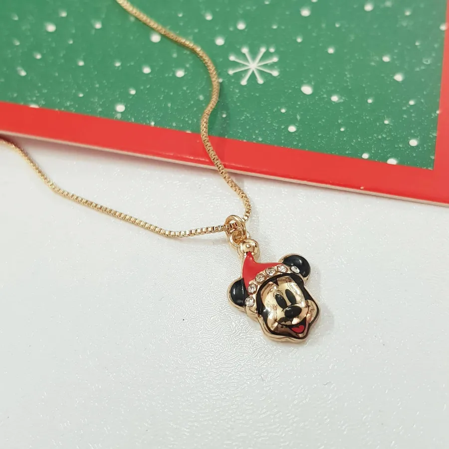 گردنبند طلایی دیزنی میکی