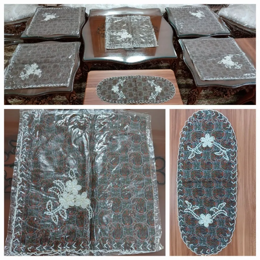 رومیزی ترمه اصل قدمت دار