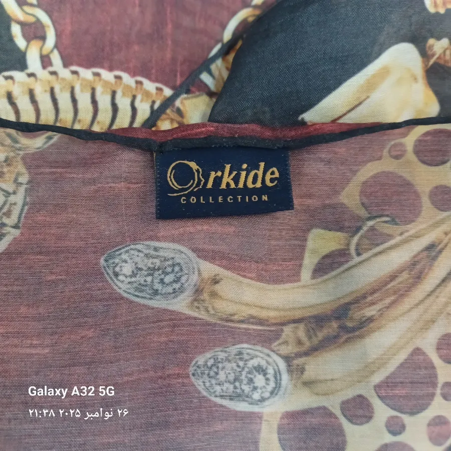 روسری وال نخی