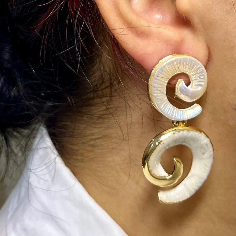 گوشواره صدف