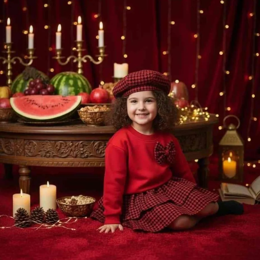 ست سه تیکه پاییزه، یلدایی