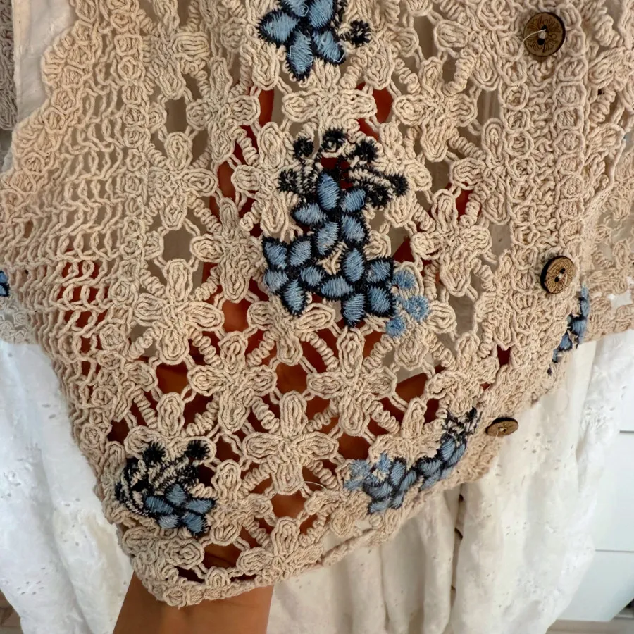 پیراهن خامه دوزی