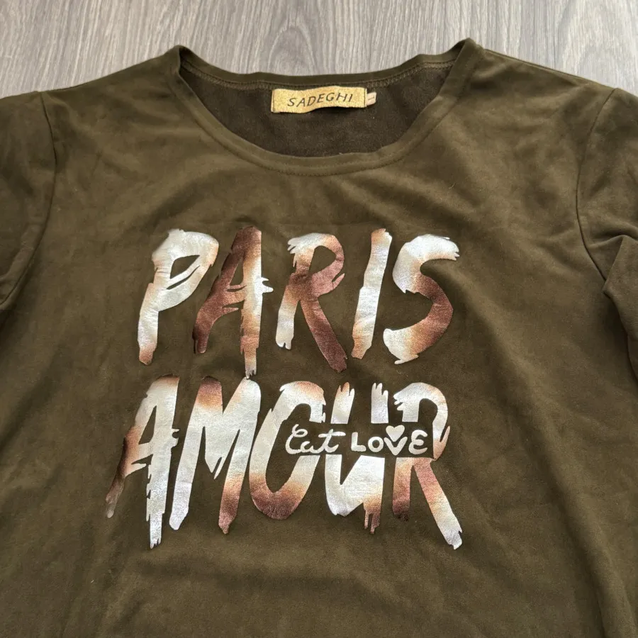 بلوز مخمل سوییت یشمی