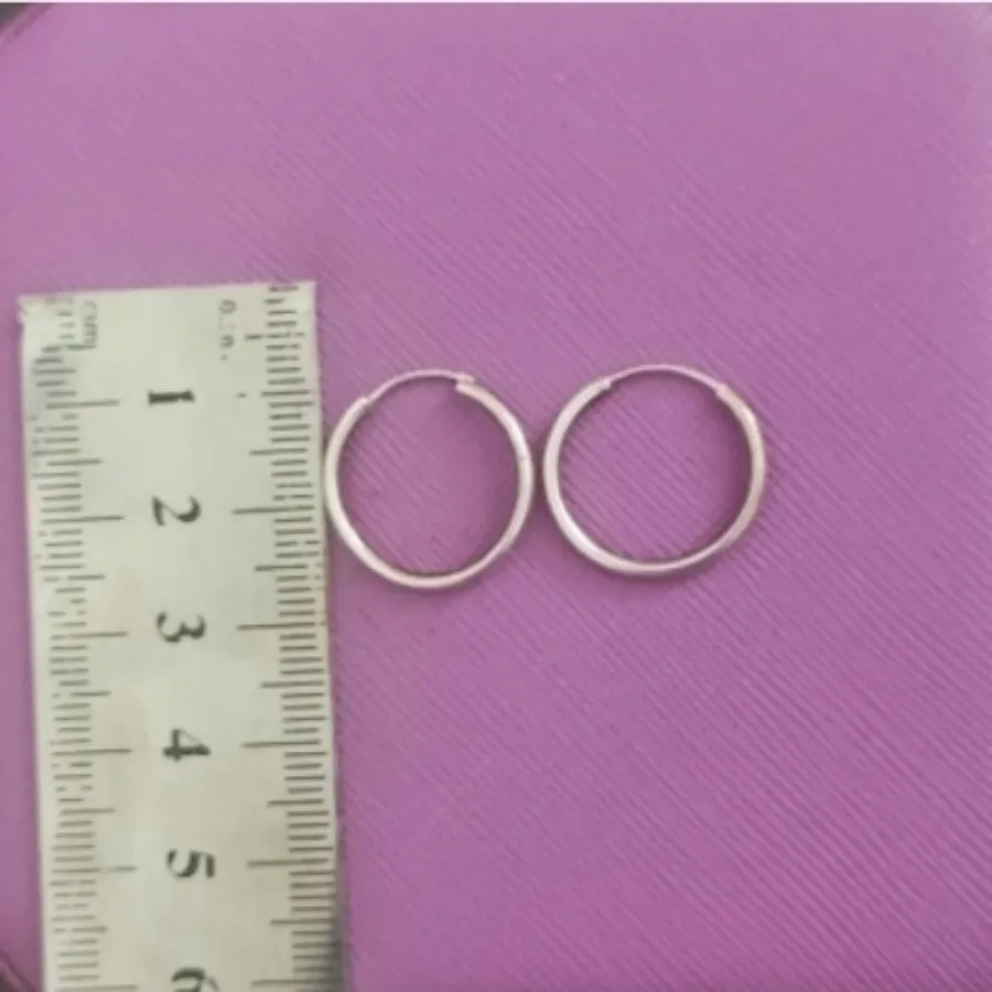 گوشواره حلقه ای نقره