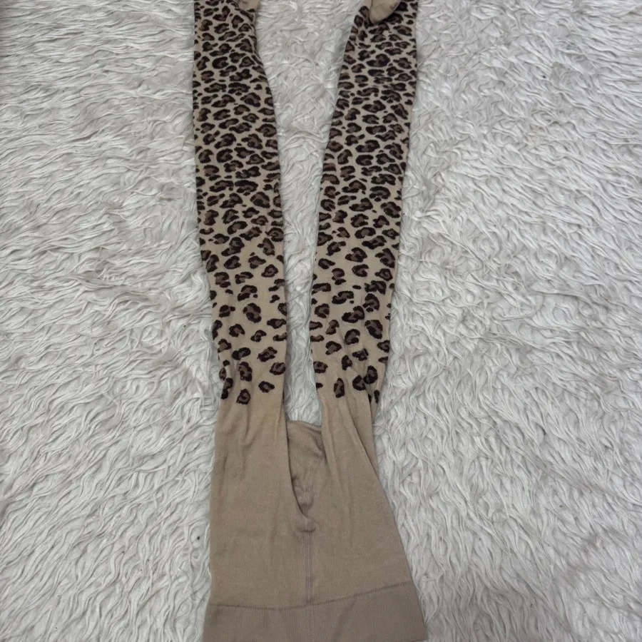 جوراب شلواری ضخیم پلنگی M