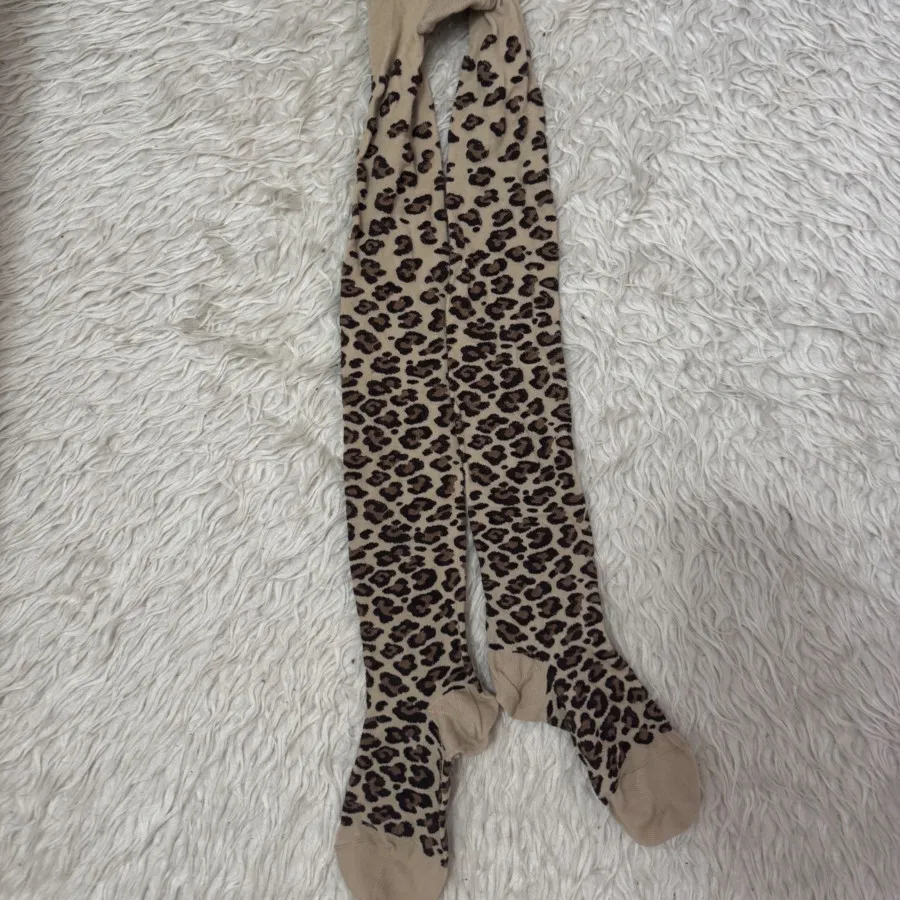 جوراب شلواری ضخیم پلنگی M