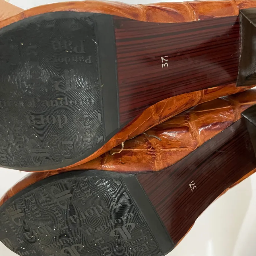 کفش چرم پاندورا مجلسی 37