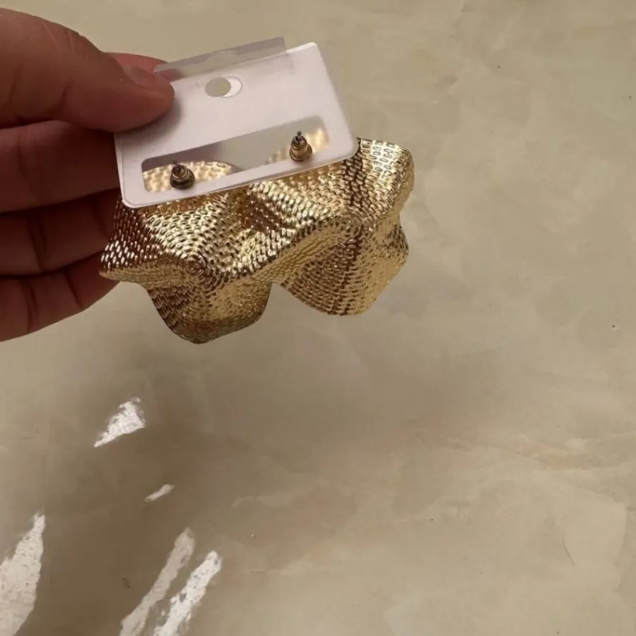 گوشواره استیل دفرمه ترندی