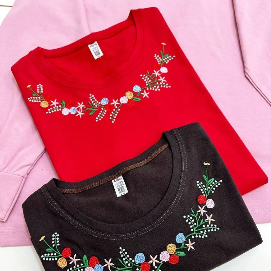 بلوز یلدایی گلدوزی