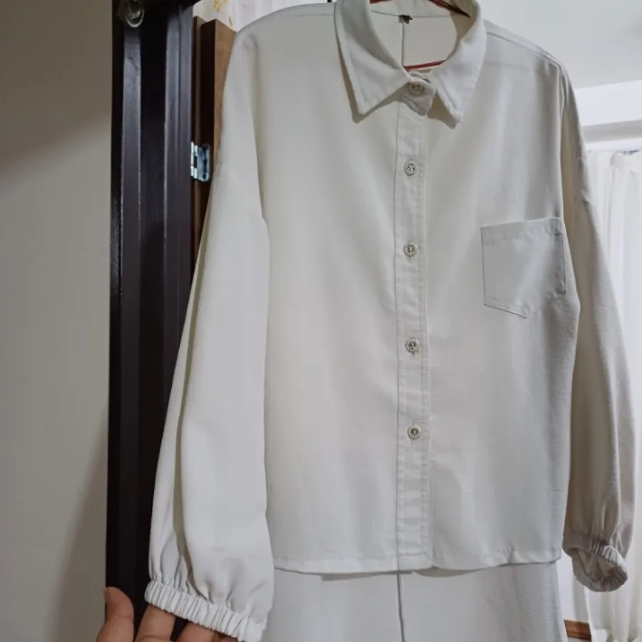 شومیز سفید مجلسی