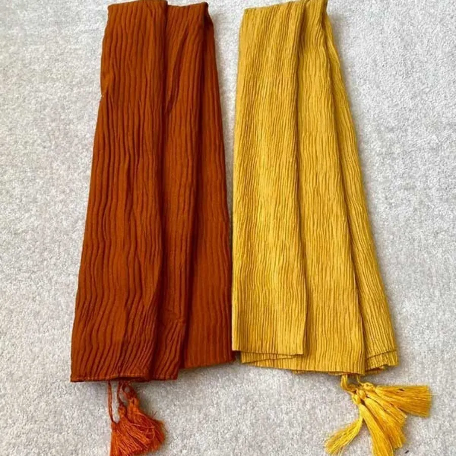 شال پلیسه پاییزه