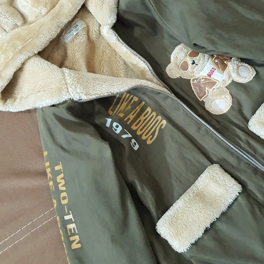 کاپشن پسرانه تدی گرم