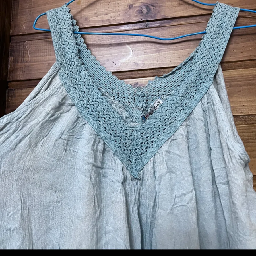 پیراهن نخی راحتی