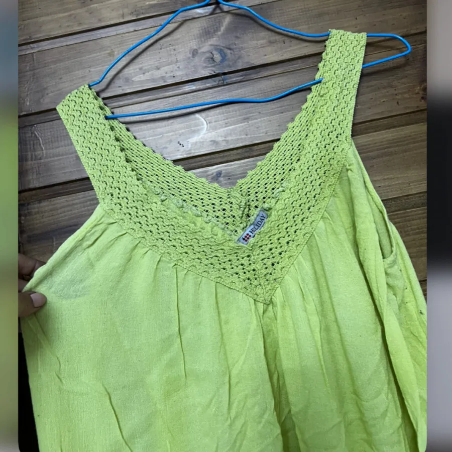 پیراهن نخی راحتی