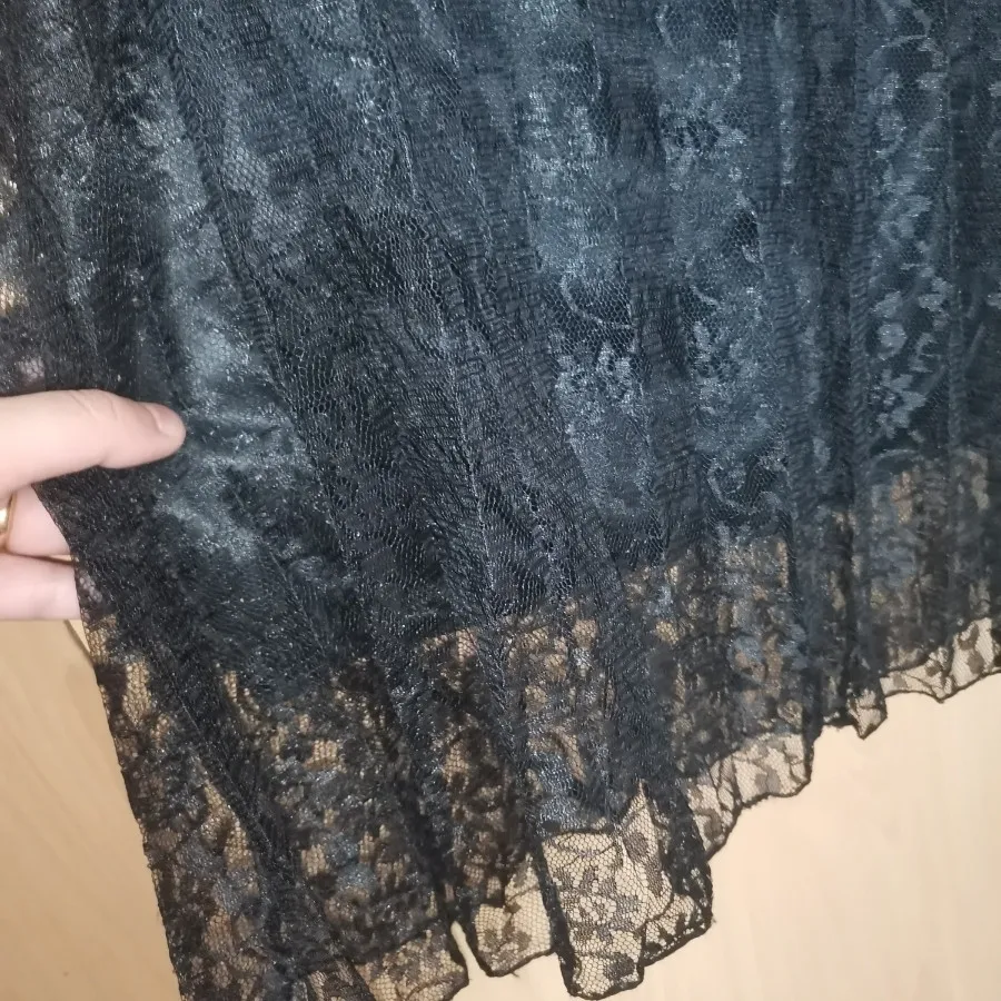 دامن کوتاه گیپوری مشکی