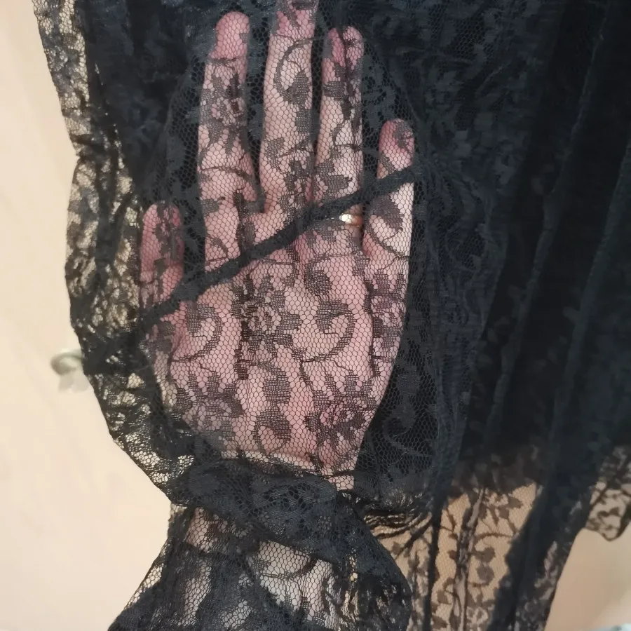 دامن کوتاه گیپوری مشکی