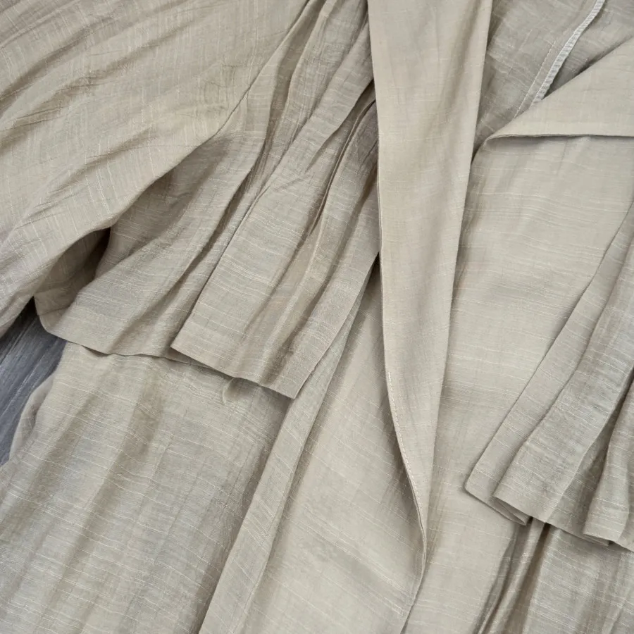 مانتو کرمی فری سایز