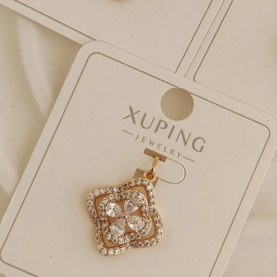 پلاک جواهری گل