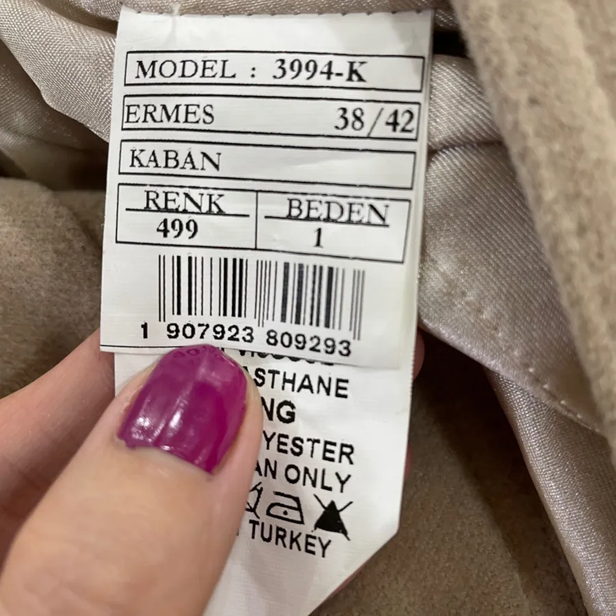 پالتو کرمی ترک