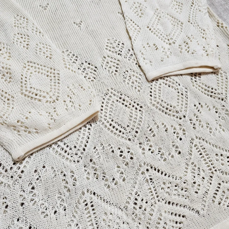 تونیک طرح قلاب بافی خارجی