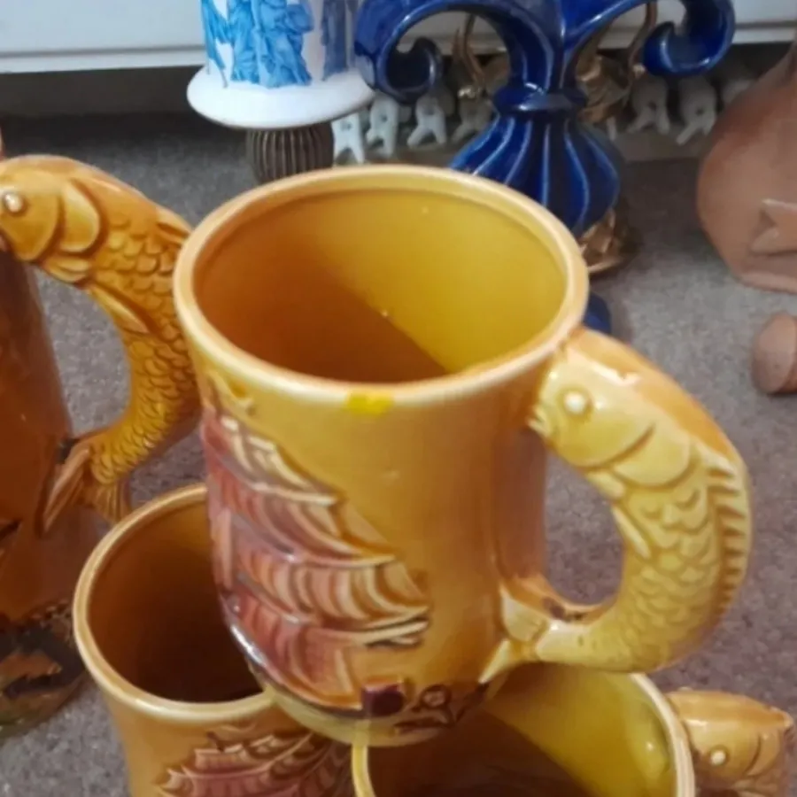 پارچ لیوان ژآپنی قدیمی