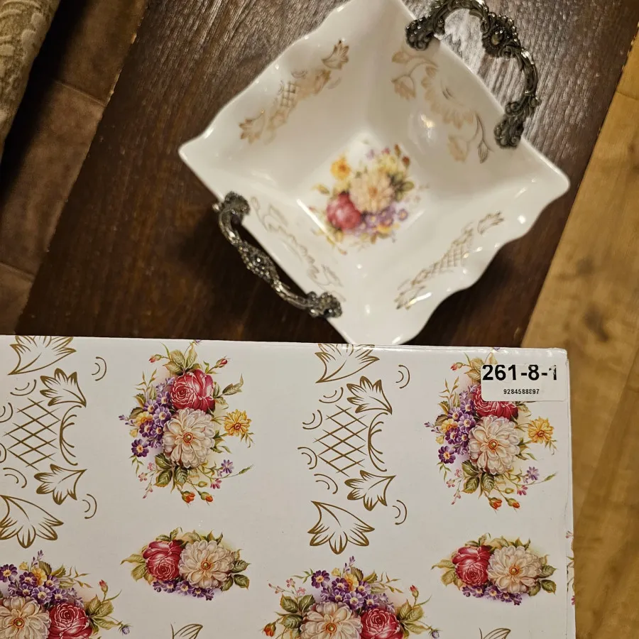 میوه خوری سرامیکی گلدار