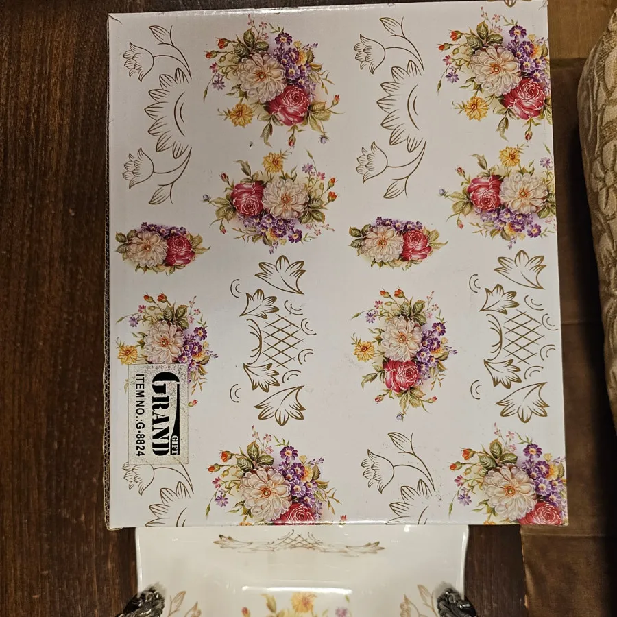 میوه خوری سرامیکی گلدار