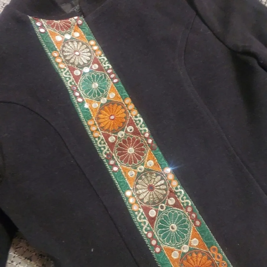 پالتو هنری و سنتی مشکی