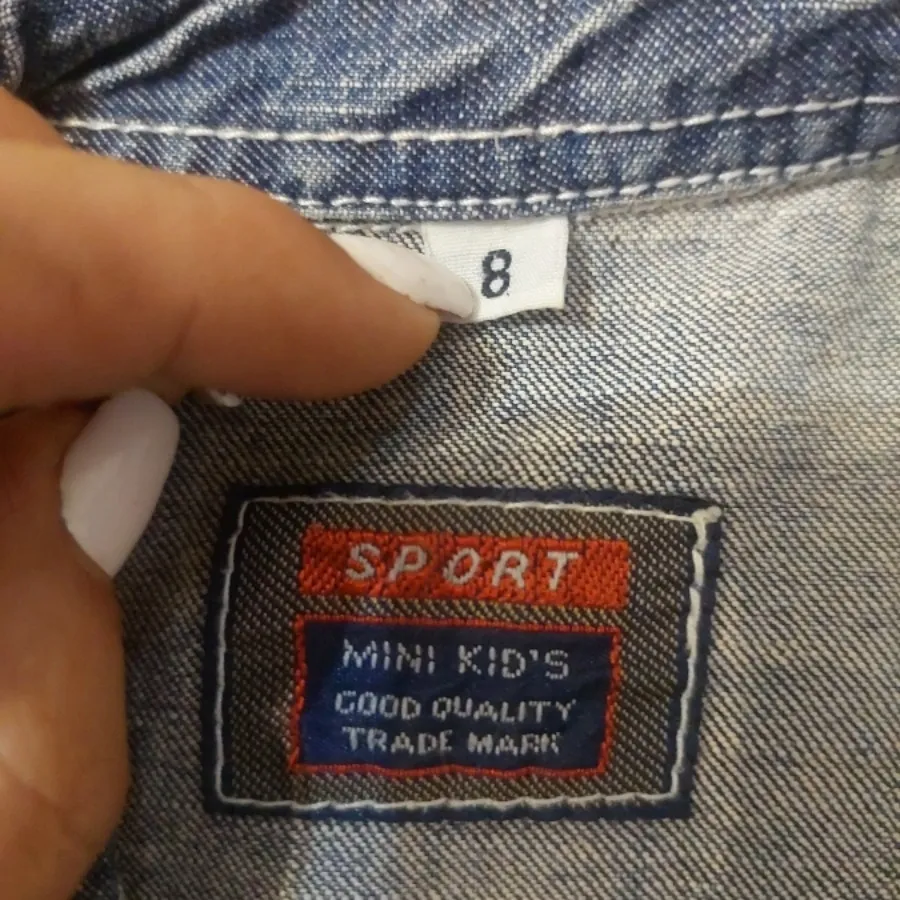 پیراهن جین پسرانه