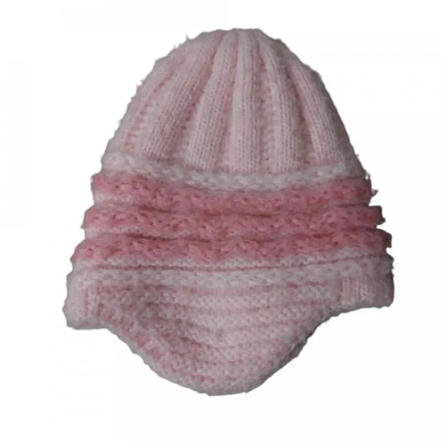 کلاه بافت تو خز دخترانه