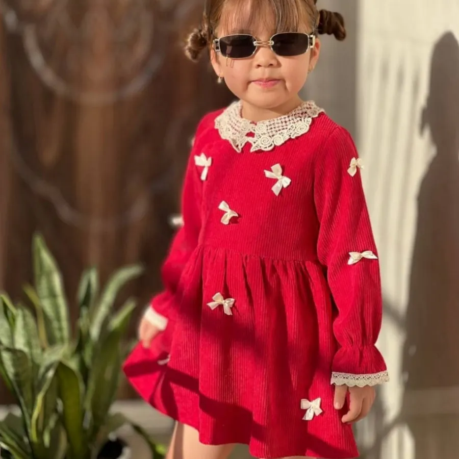 پیراهن یلدایی دخترانه